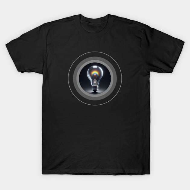 Illusion circle.36. T-Shirt by Beta Volantis